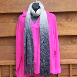 Black-Gray Ombre Scarf